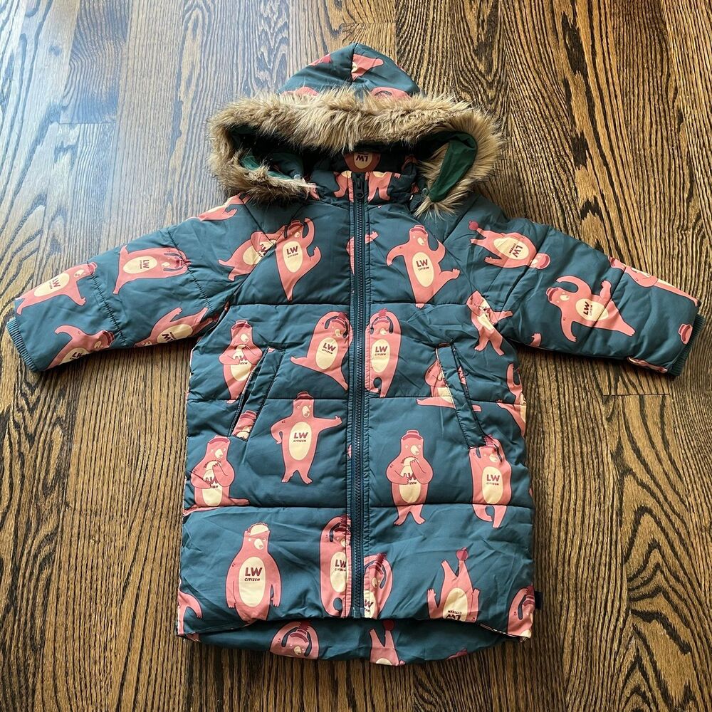 Tiny Cottons Padded Jacket Bear (4Y)